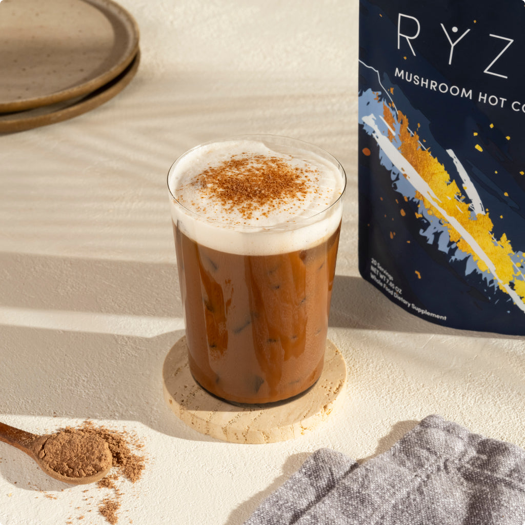 RYZE Nighttime Mushroom Cocoa Starter Bag T7