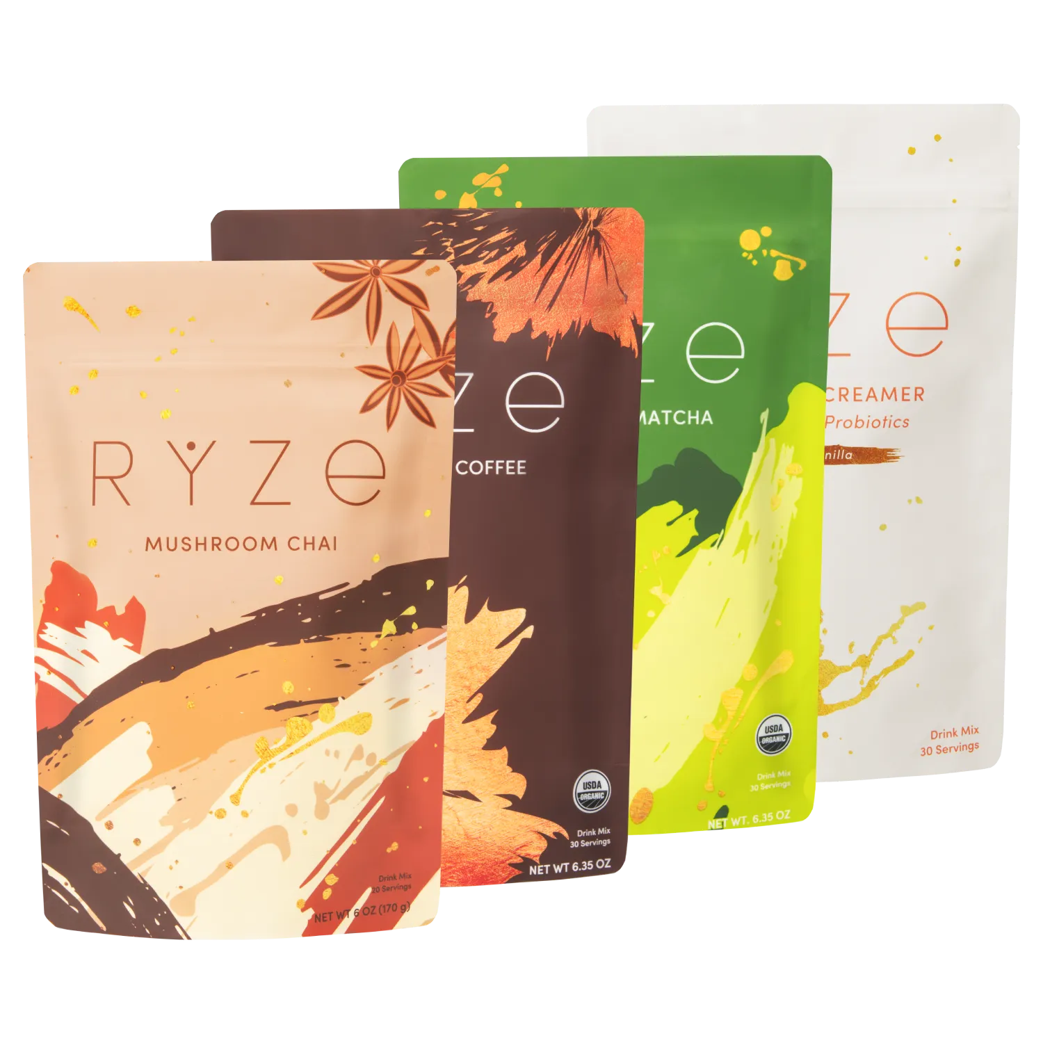Ultimate Pick-Me-Up Bundle: Chai + Coffee + Matcha L1