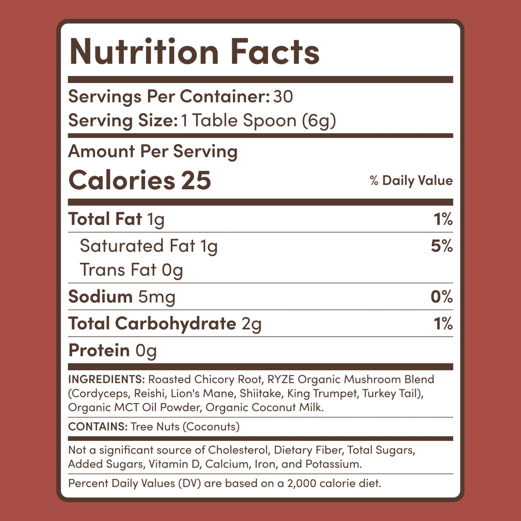 Mushroom Chicory (30 Servings) H5