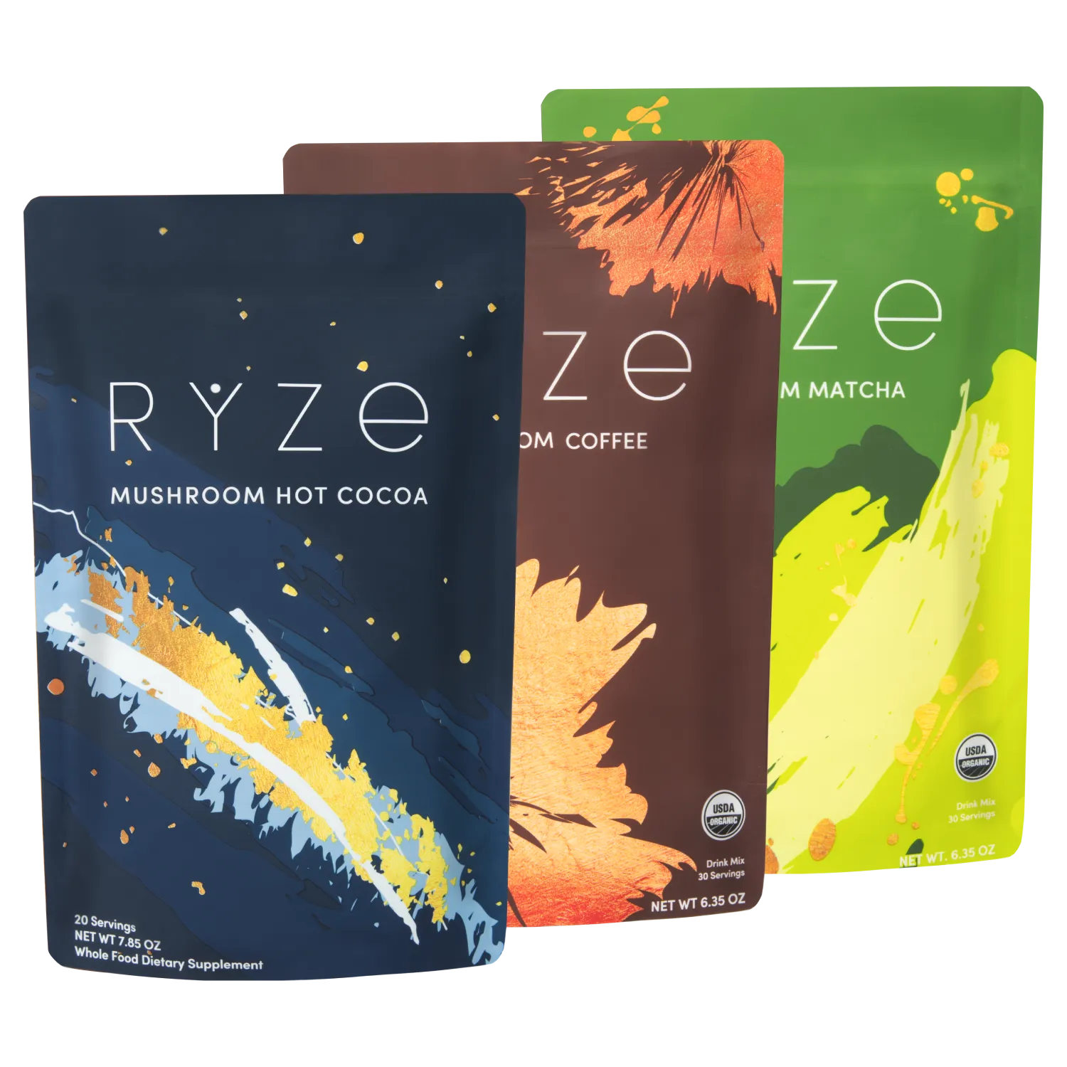 Ultimate Day + Night Bundle: Coffee + Matcha + Cocoa X9