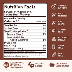 Mushroom Coffee Dark Roast (30 Servings) Z4