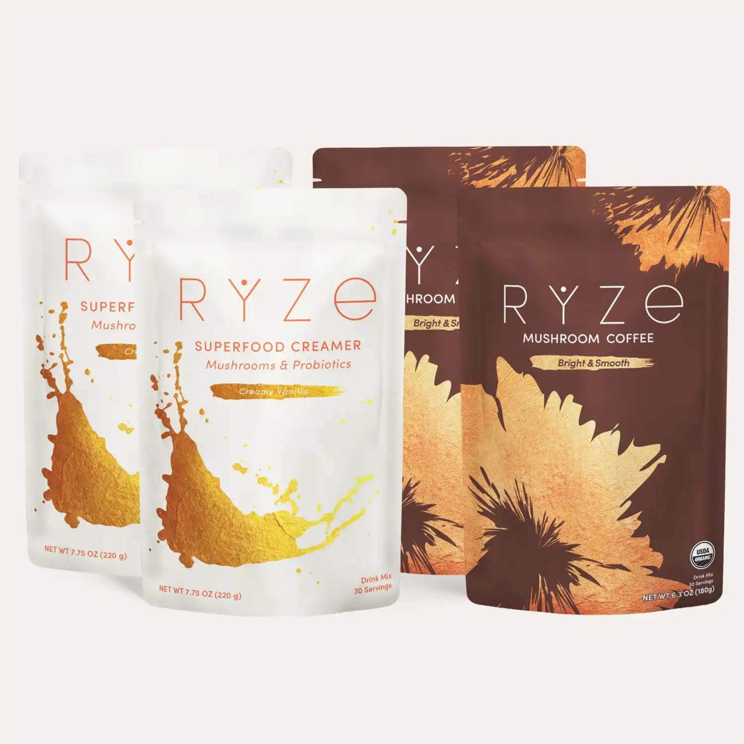 RYZE Lovers Gift Set (2 Coffees + 2 Creamers) F1