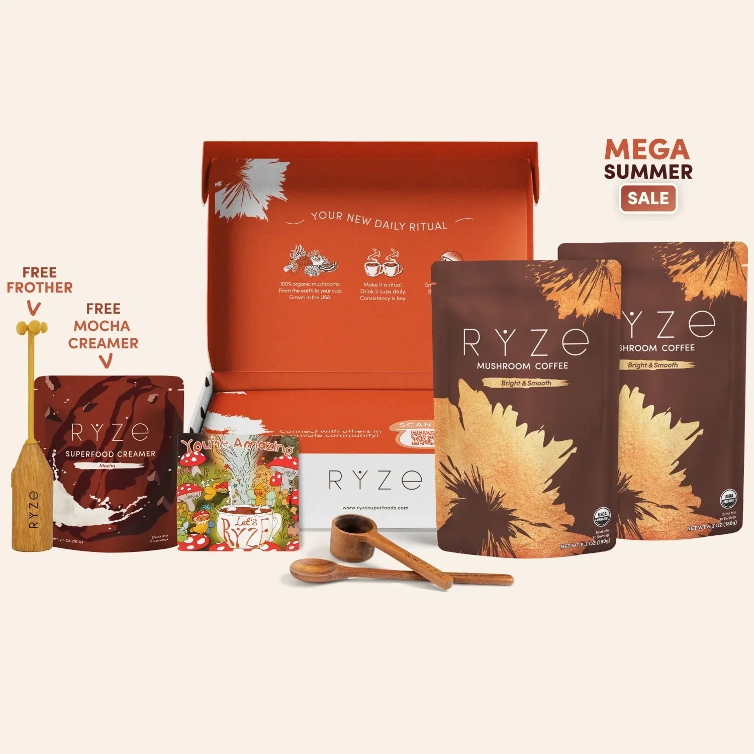 Starter Kit with Free Mocha Creamer G3