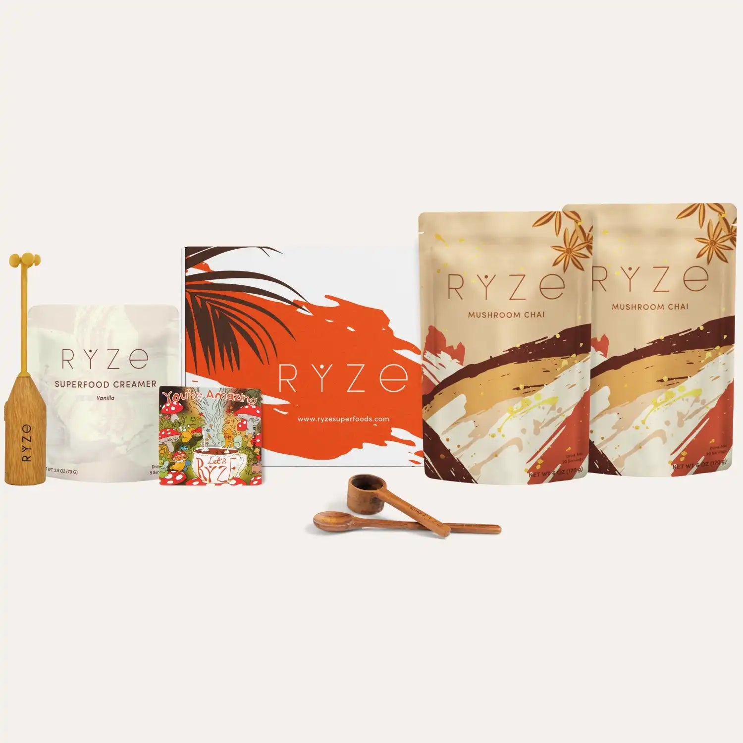 Mushroom Chai Starter Kit (40 Servings) Q3
