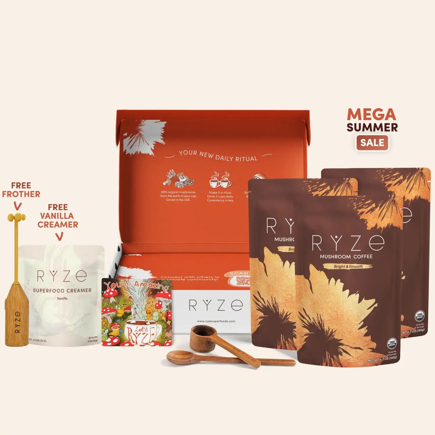 Mushroom Coffee (90 Servings) D3