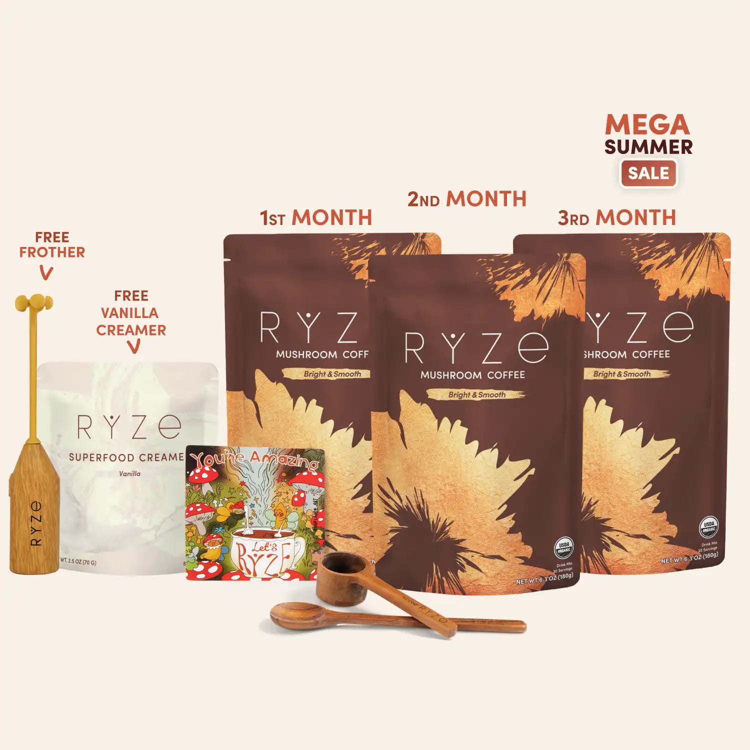 Mushroom Coffee (90 Serving) R4