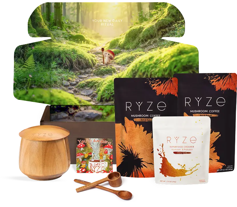 RYZE Ritual Set Dark Roast (90 Day Plan) Q6
