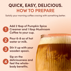 Pumpkin Spice Superfood Creamer Add-On (SPECIAL PRICING) P8