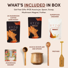 Mushroom Coffee Ritual Set K0