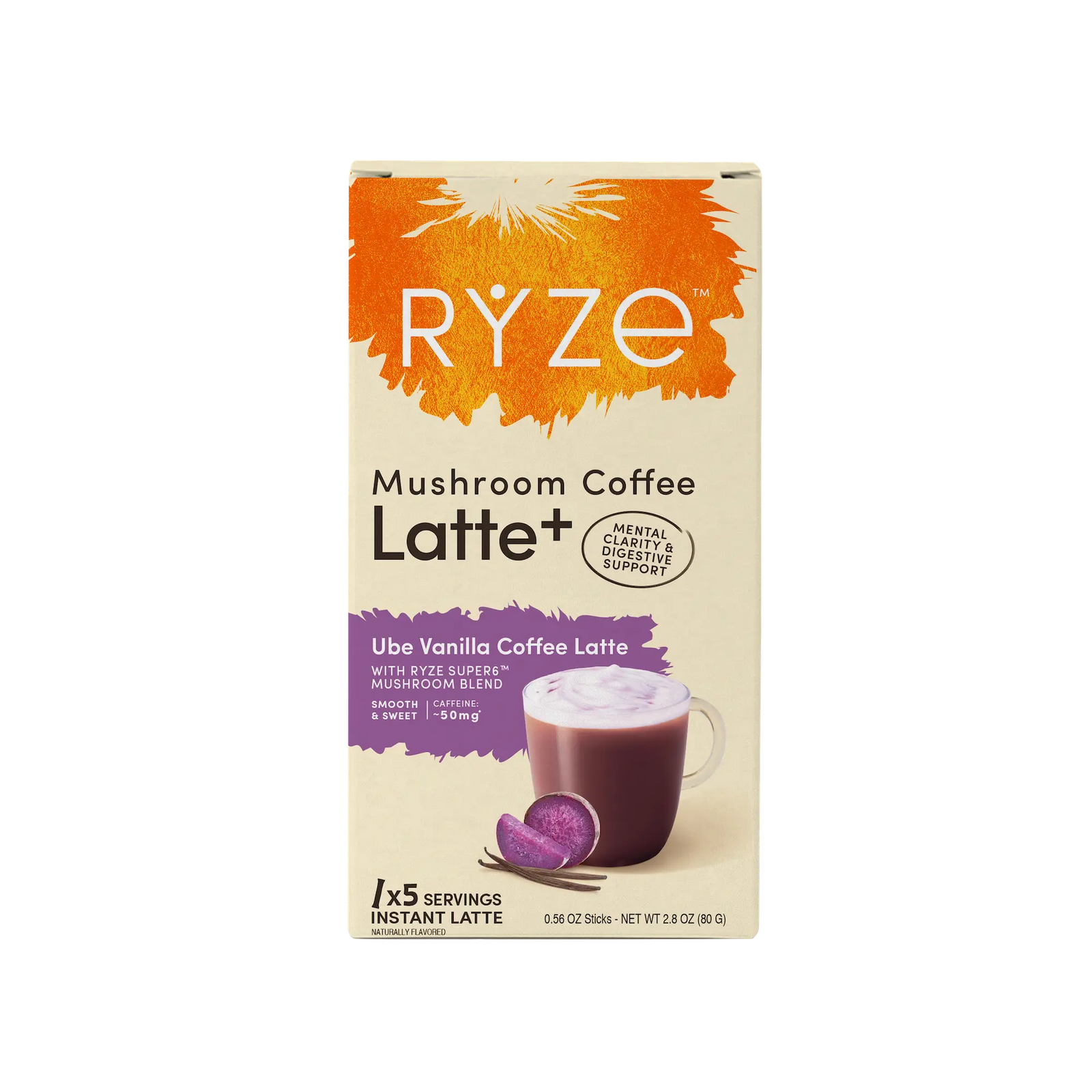 Ube Vanilla Coffee Latte Carton X8