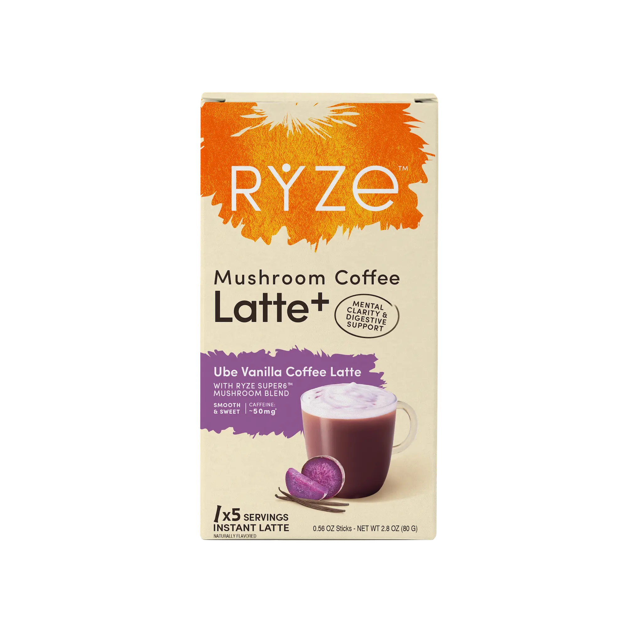Ube Vanilla Coffee Latte Carton X8