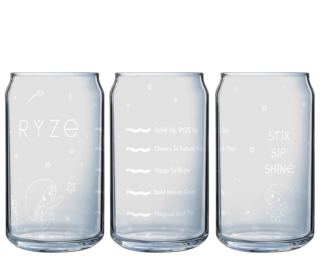 Iced Coffee Glass L4
