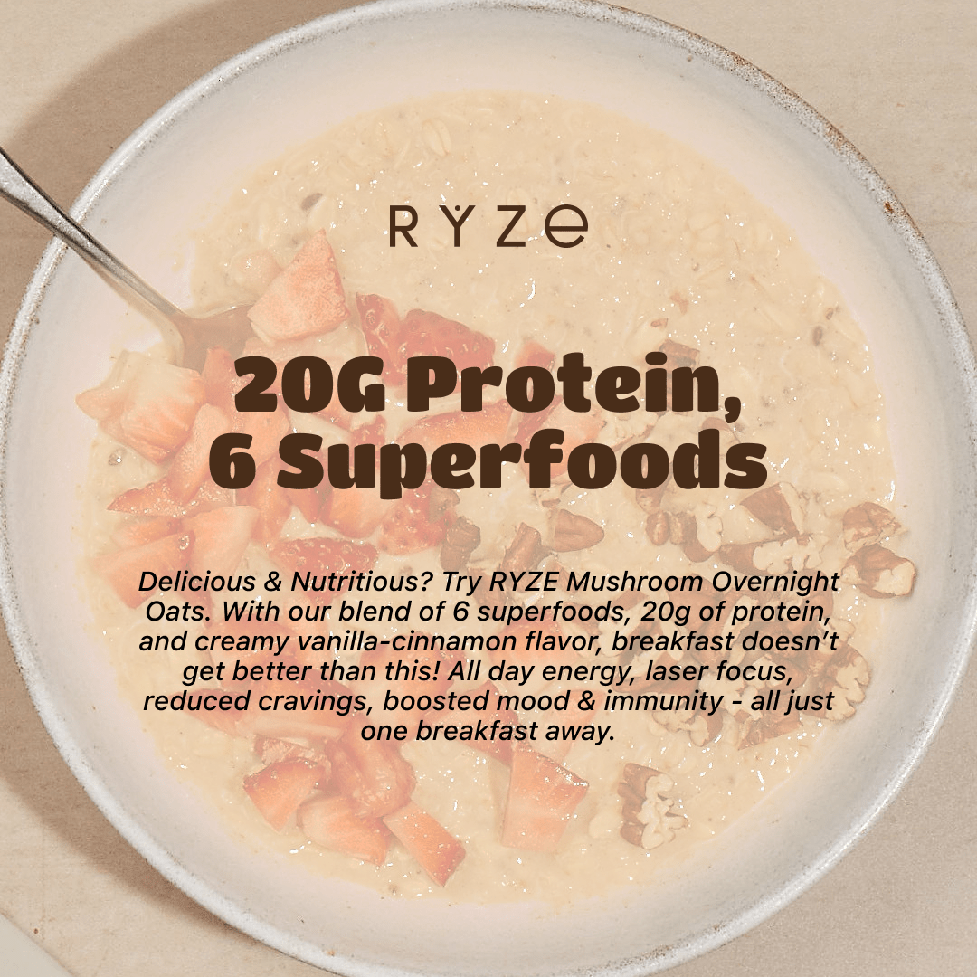 Mushroom Overnight Oats Pack (14 Servings) B8