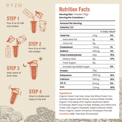 Mushroom Overnight Oats Pack (28 Servings) I7