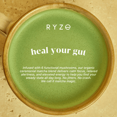 RYZE Organic Mushroom Matcha Starter Kit (60 servings) G0